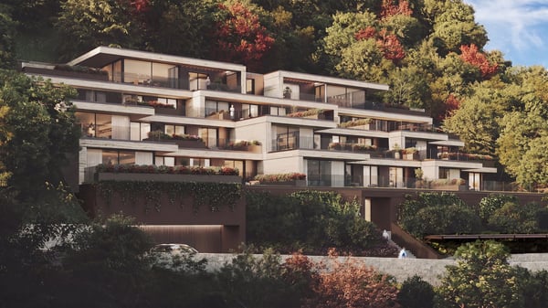 Appartamento 3.5 Locali con Terrazzo e Vista Lago – Residenza Foresta, Lugano 11