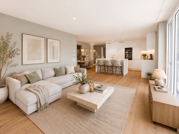 Traumhafte 3.5 Zimmer-Wohnung im ersten Stock mit Aussicht 2