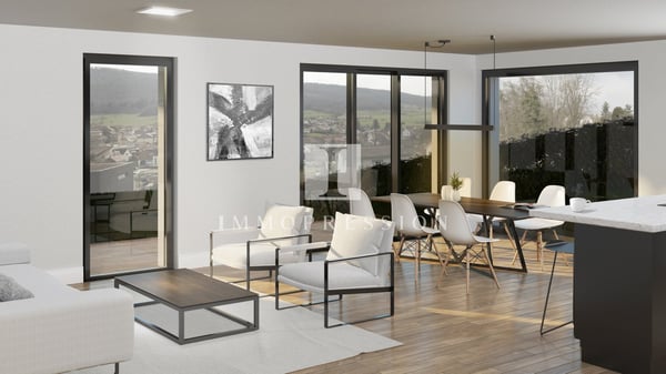 NEUBAU: Sonnenverwöhntes Einfamilienhaus mit Panorama-Ausblick 3