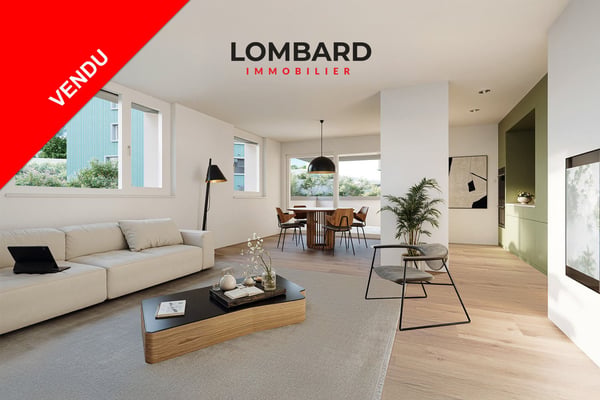 ***VENDU*** Appartement de 2.5 pièces au rez-de-chaussée 1