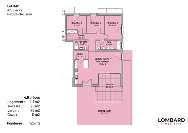 ***RÉSERVÉ*** Appartement neuf de 5.5 pièces avec jardin 7