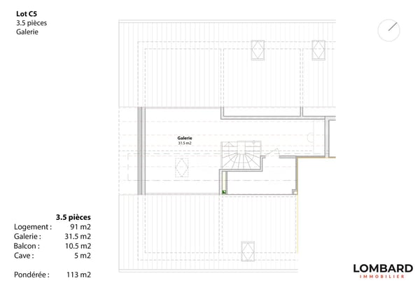 Appartement neuf de 3.5 pièces au 2ème étage 13