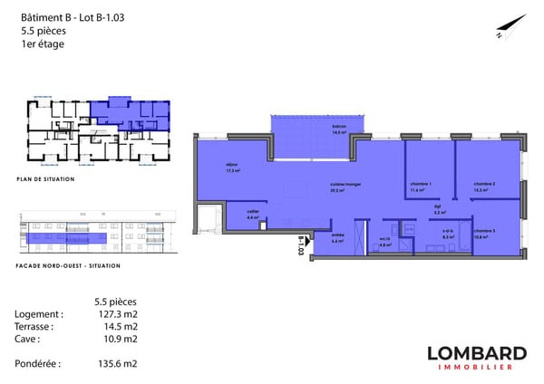 Appartement neuf de 5.5 pièces au 1er étage 5