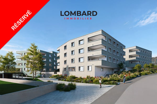 ***RÉSERVÉ*** Appartement de 3.5 pièces en rez-de-jardin 1