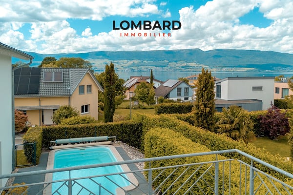 Spacieuse villa individuelle avec vue sur le lac et piscine 2