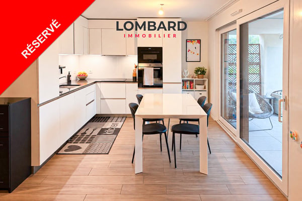 ***RÉSERVÉ***  Spacieux appartement de 3.5 pièces au 1er étage