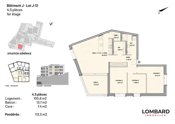 Appartement de 4.5 pièces au 1er étage 6