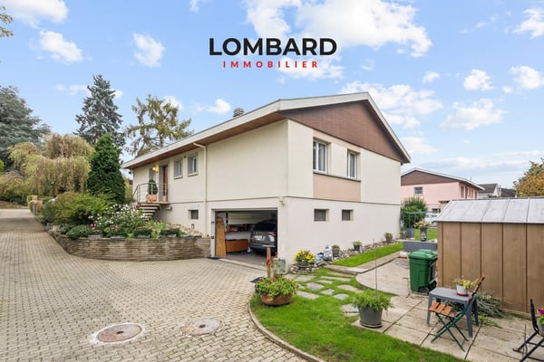 Maison individuelle avec jardin clôturé et arboré 2