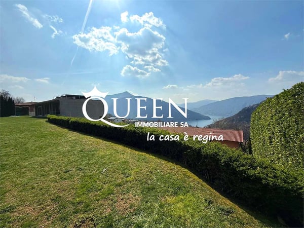 Rovio: terreno edificabile 535 mq. con vista lago 3