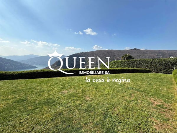 Rovio: terreno edificabile 535 mq. con vista lago 2