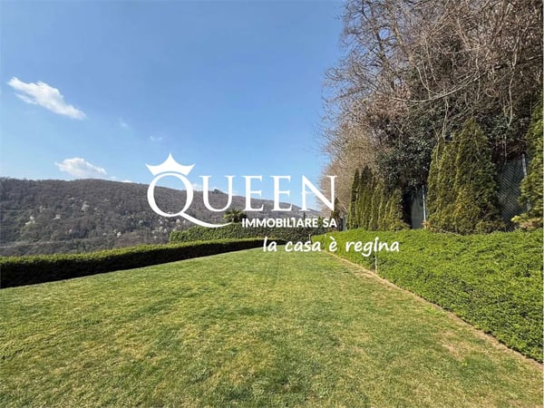 Rovio: terreno edificabile 535 mq. con vista lago 1