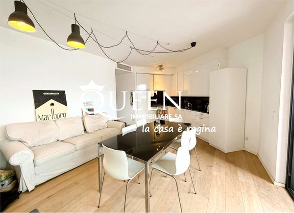 Lugano: appartamento 1.5 locali, 16 mq, luminoso, terrazza, vista aper 6