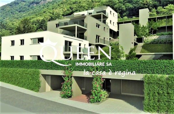 Mendrisio: nuovo e moderno appartamento 1.5 locali, 180 mq., con terra 12