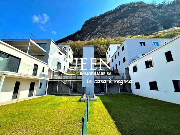 Mendrisio: nuovo e moderno appartamento 1.5 locali, 180 mq., con terra 1