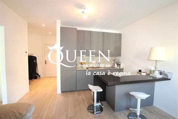 Lugano-Cassarate: luminoso appartamento 1.5 locali, 12 mq. con balcone 5