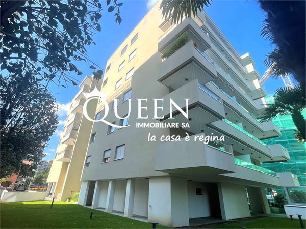 Lugano-Cassarate: luminoso appartamento 1.5 locali, 12 mq. con balcone 1