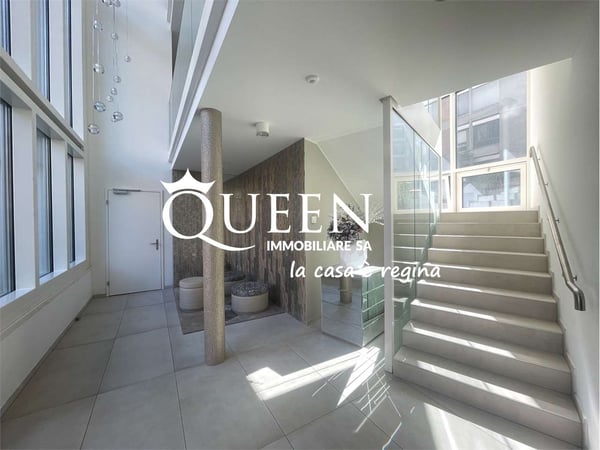 Lugano-Cassarate: luminoso appartamento 1.5 locali, 12 mq. con balcone 12