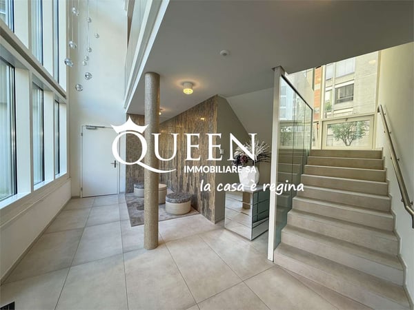 Lugano-Cassarate: appartamento 1.5 locali, 18 mq, terrazza, zona esclu 12