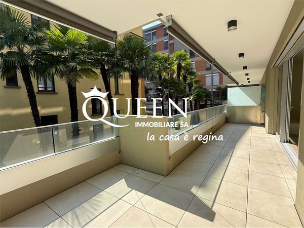 Lugano-Cassarate: appartamento 1.5 locali, 18 mq, terrazza, zona esclu 7