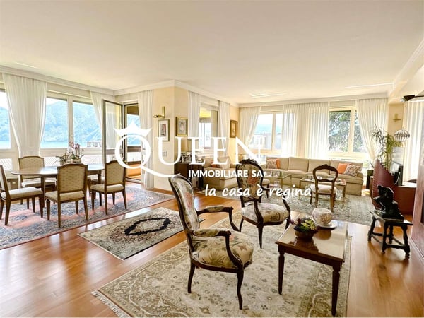 Lugano centro: appartamento 1.5 locali, 240 mq., con vista lago, pisc 3