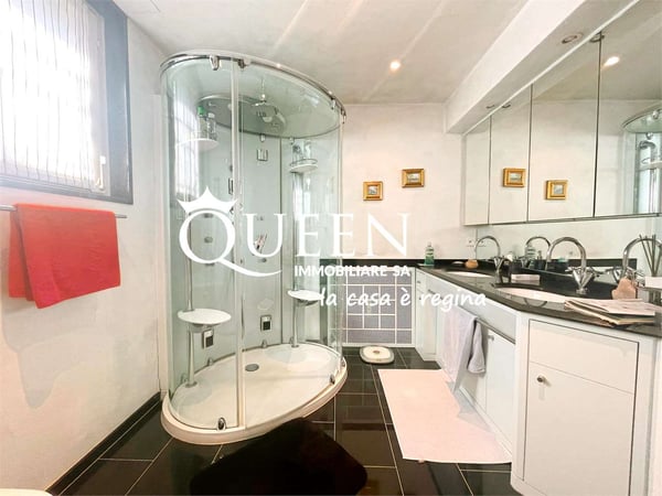 Lugano centro: appartamento 1.5 locali, 240 mq., con vista lago, pisc 12