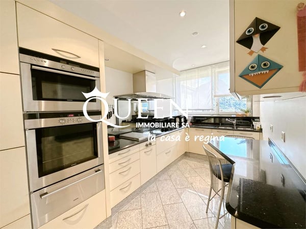 Lugano centro: appartamento 1.5 locali, 240 mq., con vista lago, pisc 10