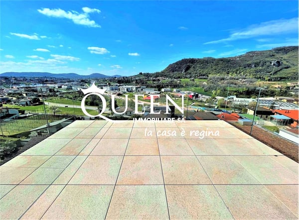 Mendrisio: attico 1.5 locali, 19 mq, nuovo, ampia terrazza panoramica 4