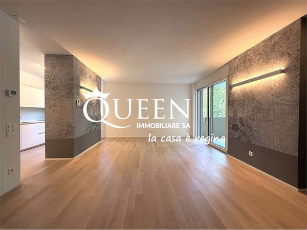 Lugano-Cassarate: appartamento 1.5 locali, 120 mq, terrazze, giardino 2