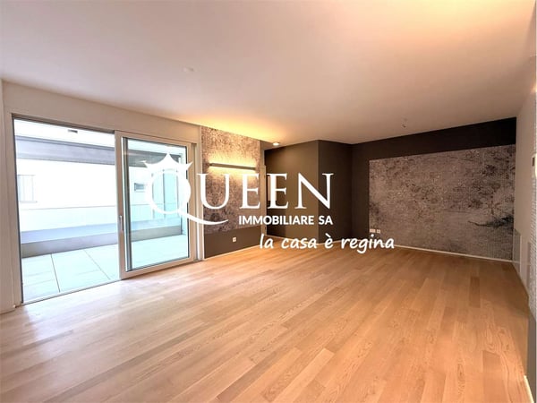 Lugano-Cassarate: appartamento 1.5 locali, 120 mq, terrazze, giardino 4