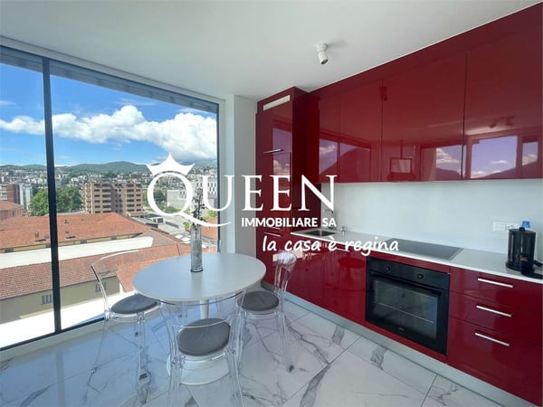 Lugano-Viganello: luminoso attico 1.5 locali 8