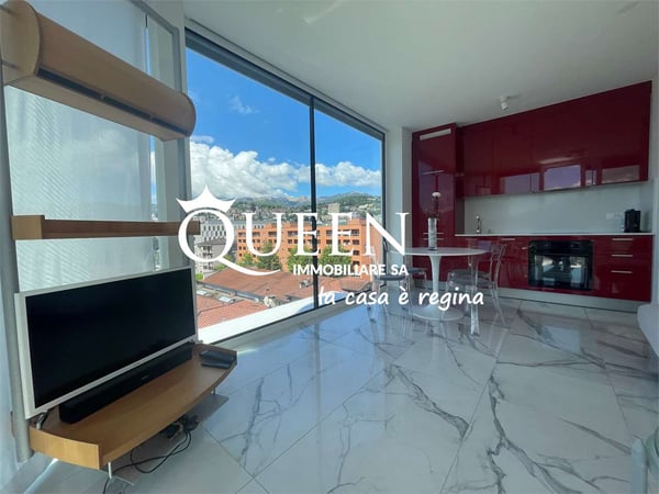 Lugano-Viganello: luminoso attico 1.5 locali 3