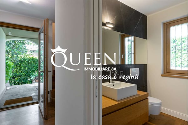 Montagnola: casa 2.5 locali, 310 mq, giardino, privacy assoluta 10