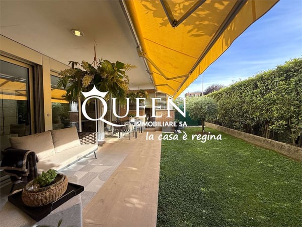 Lugano-Viganello: elegante appartamento 5.5 locali con terrazza e giar 3