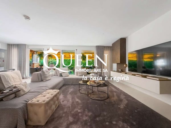 Lugano-Viganello: elegante appartamento 5.5 locali con terrazza e giar 5