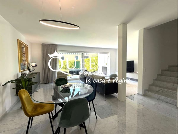 Montagnola: immersa nel verde moderna villetta 5.5 locali con giardino 5