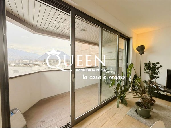 Lugano: appartamento 2.5 locali, 75 mq, luminoso, terrazza, vista aper 4