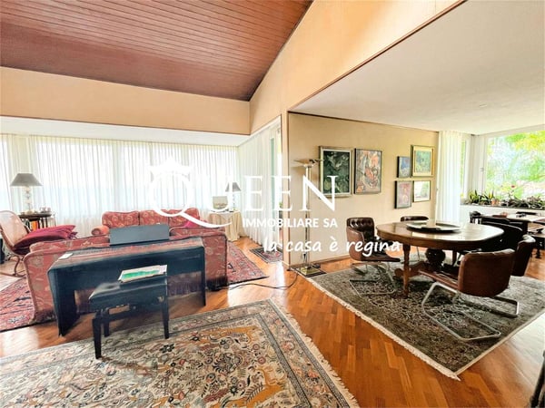 Morbio Superiore: villa bifamiliare 14.5 locali 485 mq, piscina e vist 3