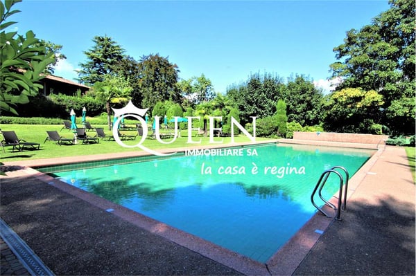Gentilino: appartamento 3.5 locali, 150 mq, ristrutturato, piscina, im 13
