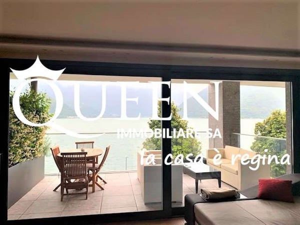 Melide: appartamento 3.5 locali, 120 mq, frontelago, terrazza coperta, 1