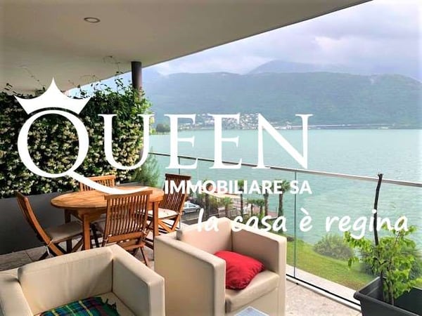 Melide: appartamento 3.5 locali, 120 mq, frontelago, terrazza coperta, 2