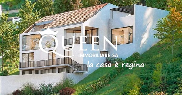 Sagno: progetto villa 5.5 locali, 210 mq, tecnologia avanzata, terrazz 4