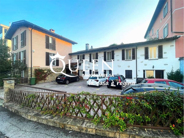 Vacallo: appartamento 4.5 locali, 110 mq, mansardato, giardinetto, opz 1