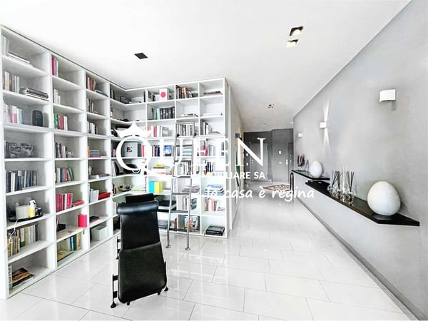 Aldesago: attico 5.5 locali, 320 mq., roof terrace, Jacuzzi, vista moz 7