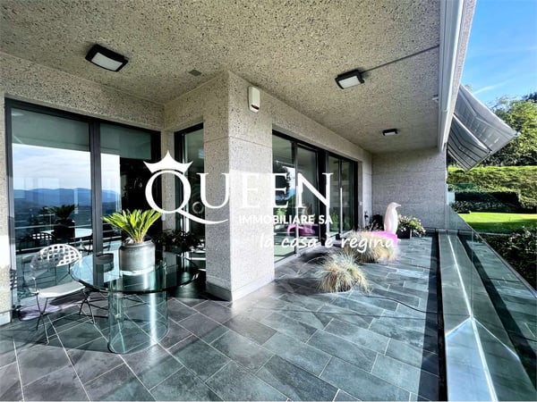 Aldesago: attico 5.5 locali, 320 mq., roof terrace, Jacuzzi, vista moz 6