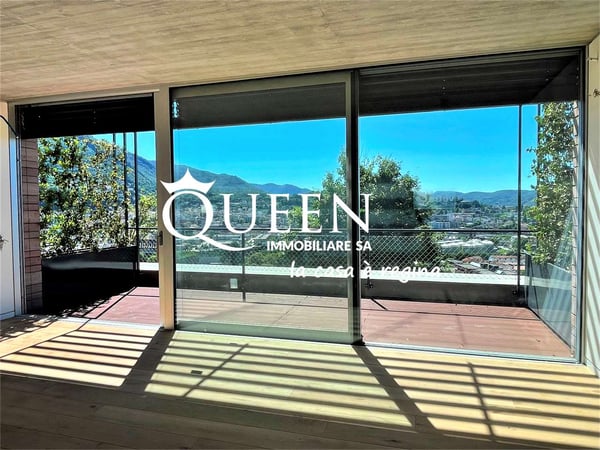 Rancate: villa terrazzata 4.5 locali, 148 mq., con splendida vista 2