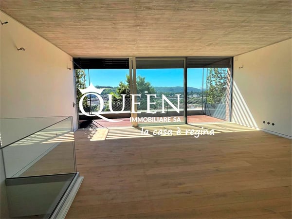 Rancate: villa terrazzata 4.5 locali, 148 mq., con splendida vista 5