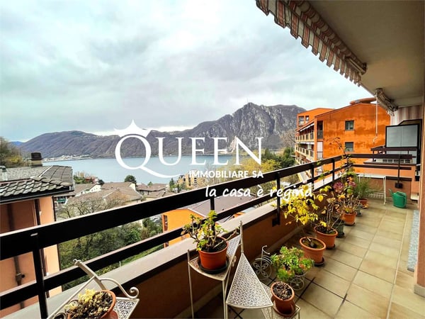 Campione d'Italia: appartamento 3 locali, 70 mq.,  con splendida vista 1