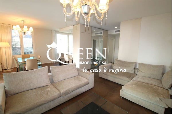 Lugano-Cassarate: lussuoso 4.5 locali, 150 mq., loggia , vista lago 2