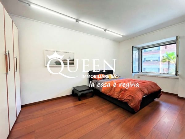 Lugano centro: appartamento 2 locali, 230 mq, giardino privato, portic 11