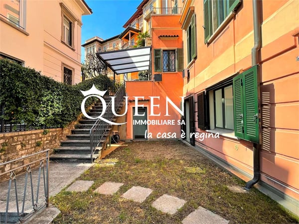 Lugano centro: appartamento 2 locali, 230 mq, giardino privato, portic 9